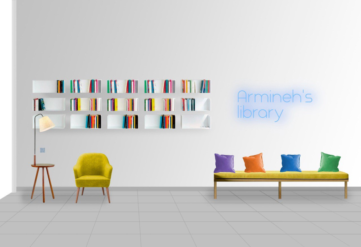 Արմինեի գրադարանի բացում